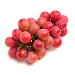 Grapes on a white background