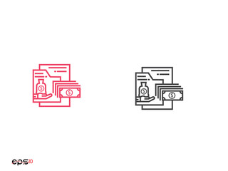 New business and financial icon. business and financial icon android. 
Business and finance icon Royalty Free Vector Image