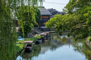 近江八幡の古い町並み 滋賀県近江八幡市