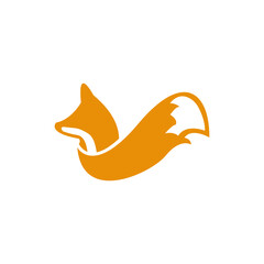 fox icon illustration vector