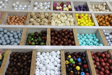 Goods and clothing are sold in a large store in Israel.