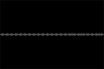 Sound Wave Music Volume Icon Symbol for Logo, Apps, Pictogram, Website or Graphic Design Element. Vector Illustration 