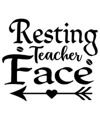 Obraz premium Teacher svg Bundle, Teacher svg ,Back to School Svg ,Teacher Shirt Svg,Best Teacher ever svg,Digital cutting file DXF SVG,Teacher Bundle, 