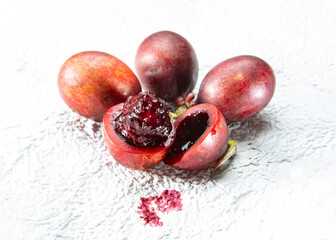 Roktogota or Blood fruit is a woody climber and it is very popular among tribes in the northeastern states, Andaman and Nicobar Islands and Bangladesh. Haematocarpus validus. underutilized