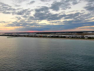 Obraz premium Wrightsville Beach, North Carolina. Sunset. 7