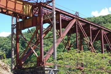 廃線の鉄橋 K3CP6374