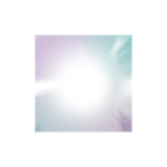 Abstract transparent iridescent border element.