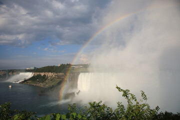 Amerikanische und kanadische Niagarafälle / American and Canadian Niagara Falls /