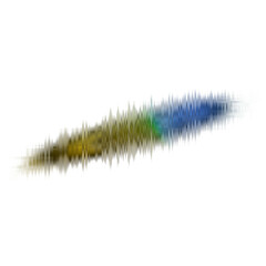 Abstract transparent glitch art texture element.