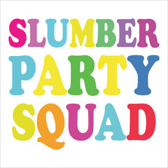 SLUMBER PARTY SQUAD eps design