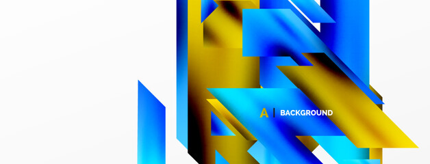 Modern trendy minimalist abstract background. Geometric pattern design, 3d and shadow effects. Vector Illustration