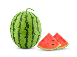 Watermelon isolated on transparent png