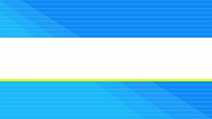 青グラデーションのタイトル背景素材　ブランク