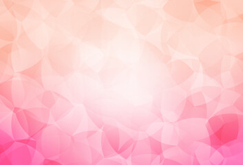 Light Pink vector triangle mosaic background.