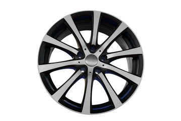 car aluminum rim transparent