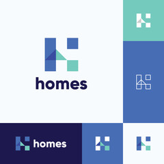 home logos, real estate business company logo