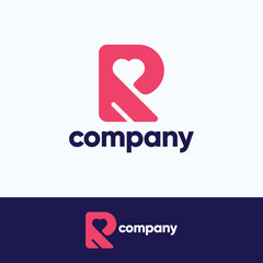letter R logo company
