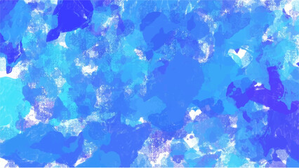 Fototapeta na wymiar Blue watercolor background for your design, watercolor background concept, vector.