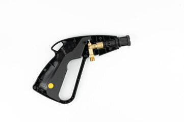 The inside of the high-pressure water gun for washing the car	
