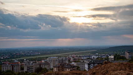 panorama of the city