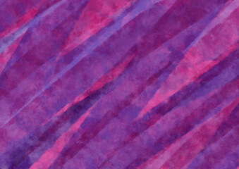Fototapeta na wymiar 筆跡の見える水彩風の紫とピンクの派手な背景素材