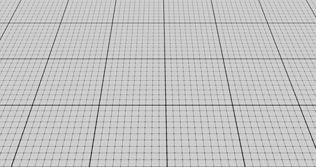 grid on paper black tint over white background perspective