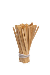 Wooden disposable food utensils