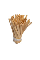 Wooden disposable food utensils