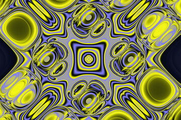 yellow blue abstract geometric background, graphic illustration, design