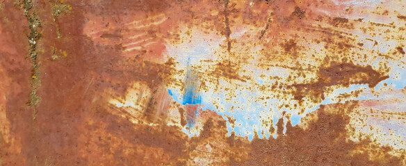 Rusty metal background