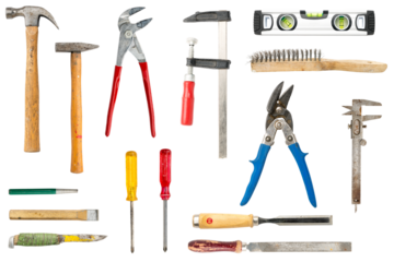 collection of old tools