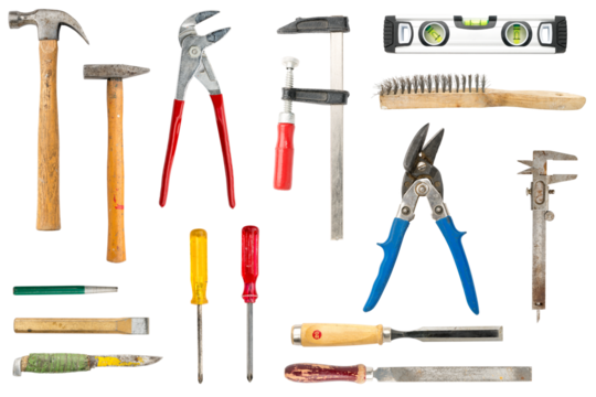 collection of old tools