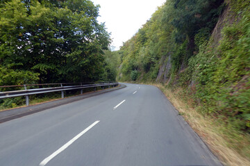 Landstra&szlig;e zwischen Affoldern und Waldeck
