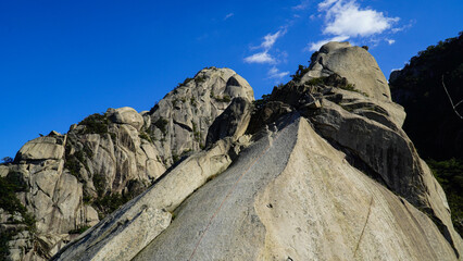 The Hidden Wall of Bukhansan Mountain
