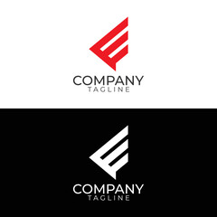 e stylish logo design and premium vector templates