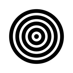 Target Icon in trendy flat style color editable