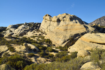 Fototapeta na wymiar Piedra Blanca, Los Padres National Forest