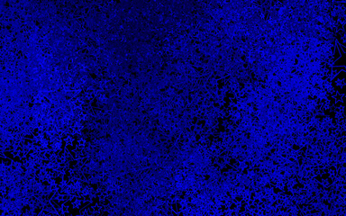 Dark BLUE vector template with sky stars.