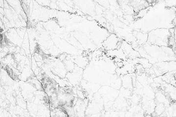 White marble texture background pattern with high resolution.