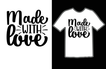 Made with love svg design