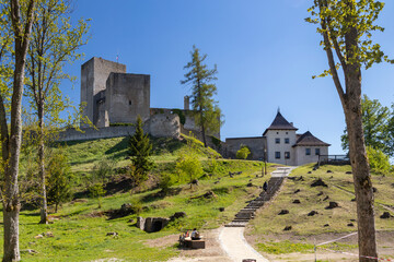 Fototapeta na wymiar Landstejn Castle in the Czech reupublic
