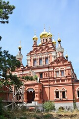 Fototapeta na wymiar Holy Trinity convent in Simferopol. Crimea