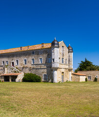 Fototapeta premium Abbaye de Lieu Dieu, Jard sur Mer, Pays de la Loire, France