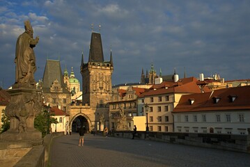 Obraz premium charles bridge city