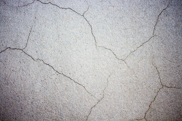 cracks in cement wall