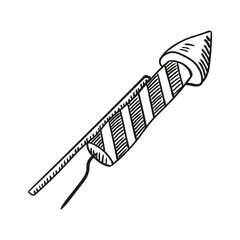 doodle Merry Christmas decoration