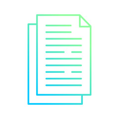 office ui ux line icon