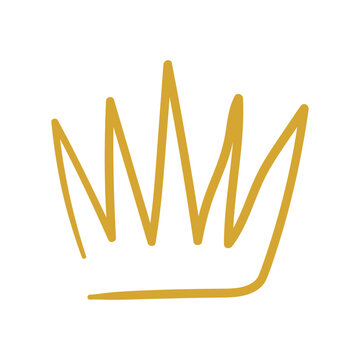 king crown doodle