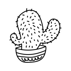 cute cactus home decoration
