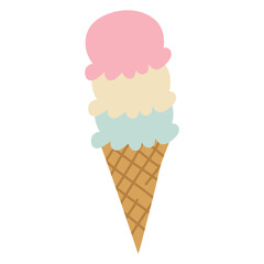 cute ice cream icon